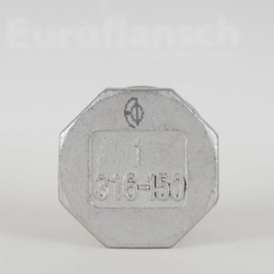 Euroflansch - Kappe