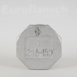 Euroflansch - Kappe